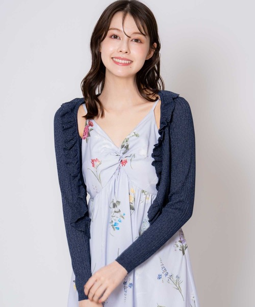 NOELA(ノエラ)の「【15周年】ボタニカルツイストキャミワンピース(ワンピース・レディース・ラベンダー/ネイビー/オフホワイト・S/M)」の19枚目の写真