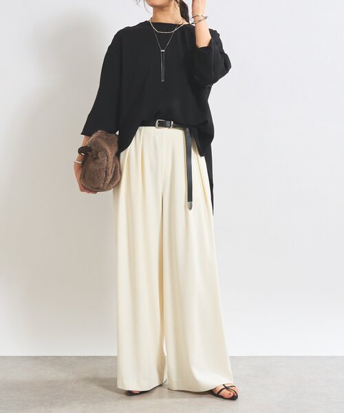 RIVE DROITE（リヴドロワ）の「【シーズンムード高まる】フェイクファーバケット2WAYバッグ（ハンドバッグ・レディース・ダークブラウン/キャメル・FREE）」の7枚目の写真