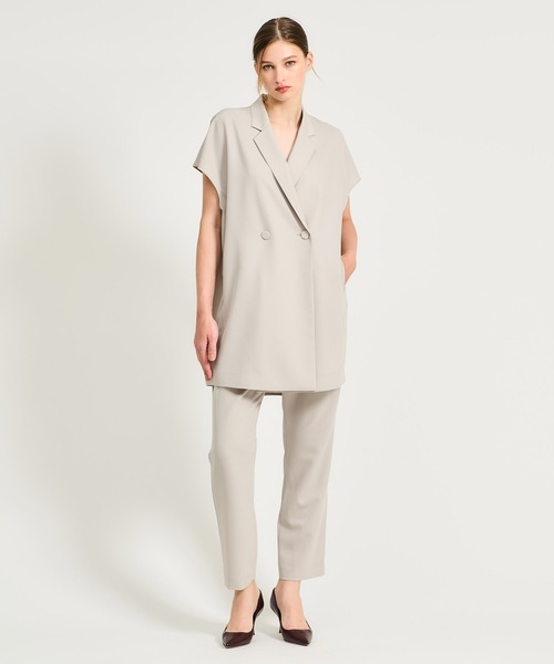 セール】ESTNATION THE FIRST / ロングベスト（テーラードジャケット