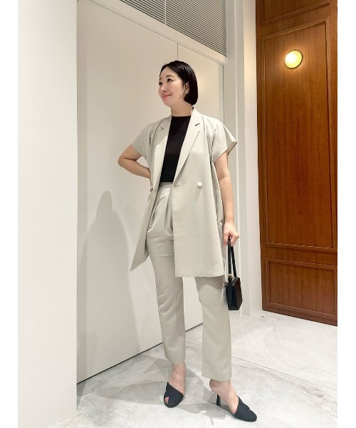 セール】ESTNATION THE FIRST / ロングベスト（テーラードジャケット