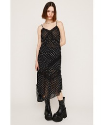SLY(XC)SHEER SQUEEZE CAMI DRESS VA[ XNEB[Y L~hX L~s[X ĕ H(s[X)