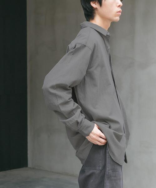 FORK&SPOON（フォークアンドスプーン）の「FORK&SPOON　デニムレギュラーカラーシャツ（シャツ/ブラウス・メンズ・ブルー/グレー・4/5）」の8枚目の写真