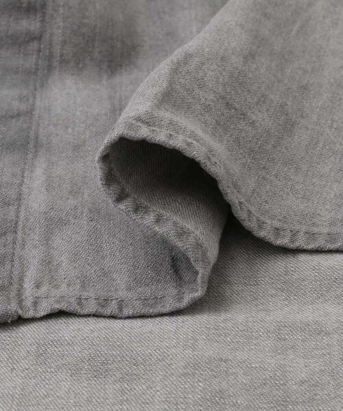 FORK&SPOON（フォークアンドスプーン）の「FORK&SPOON　デニムレギュラーカラーシャツ（シャツ/ブラウス・メンズ・ブルー/グレー・4/5）」の12枚目の写真