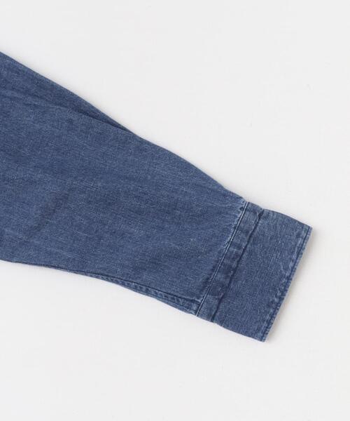 FORK&SPOON（フォークアンドスプーン）の「FORK&SPOON　デニムレギュラーカラーシャツ（シャツ/ブラウス・メンズ・ブルー/グレー・4/5）」の20枚目の写真