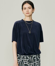 シアーベロア カットソー