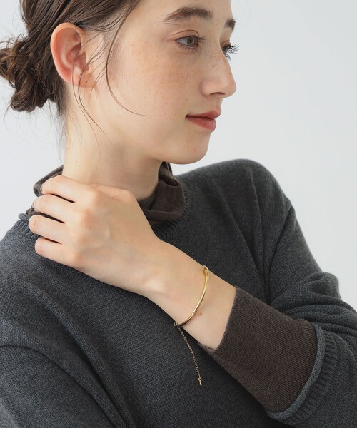 B:MING by BEAMS(ビーミングバイビームス)の「フリー アジャスター ブレスレット(ブレスレット・レディース・ゴールド/シルバー・ONE SIZE)」の2枚目の写真
