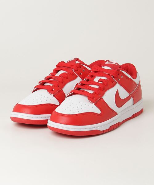 NIKE(ナイキ)の「DUNK LOW RETRO(スニーカー・メンズ・レッド・29.0cm/28.0cm/27.5cm/27.0cm/26.5cm/26.0cm)」の1枚目の写真