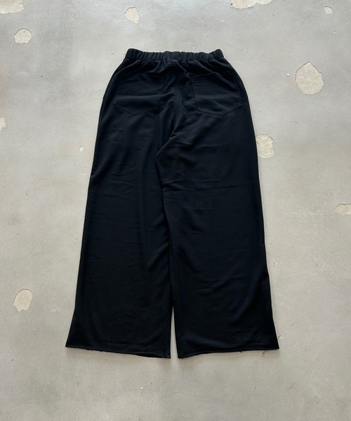 MandO（Auntie Rosa）（エムオー）の「スラッシュポケットリラックススウェットパンツ/セットアップ着用可（スウェットパンツ・メンズ・ブラック/ネイビー/グレー・SMALL/MEDIUM/LARGE）」の21枚目の写真