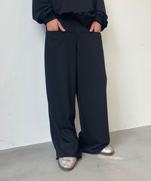 MandO（Auntie Rosa）（エムオー）の「スラッシュポケットリラックススウェットパンツ/セットアップ着用可（スウェットパンツ・メンズ・ブラック/ネイビー/グレー・SMALL/MEDIUM/LARGE）」の6枚目の写真