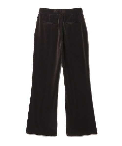 ESTNATION（エストネーション）の「GOOD PEOPLE GOOD STITCHING GOOD PRODUCT for ESTNATION / ベロアフレアパンツ（その他パンツ・レディース・ネイビー/ブラウン・SMALL/MEDIUM）」の3枚目の写真