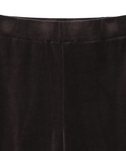 ESTNATION（エストネーション）の「GOOD PEOPLE GOOD STITCHING GOOD PRODUCT for ESTNATION / ベロアフレアパンツ（その他パンツ・レディース・ネイビー/ブラウン・SMALL/MEDIUM）」の4枚目の写真