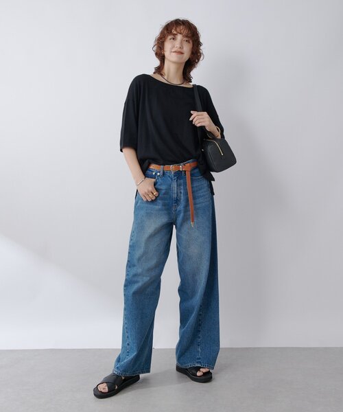 RIVE DROITE(リヴドロワ)の「【MONN.:.(モン)】NAVYショートネックレス(ネックレス・レディース・ネイビー・FREE)」の4枚目の写真