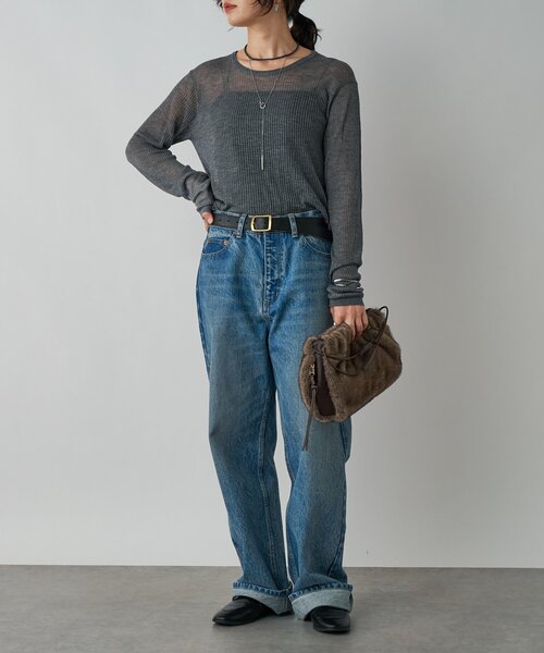 RIVE DROITE(リヴドロワ)の「【MONN.:.(モン)】NAVYショートネックレス(ネックレス・レディース・ネイビー・FREE)」の12枚目の写真