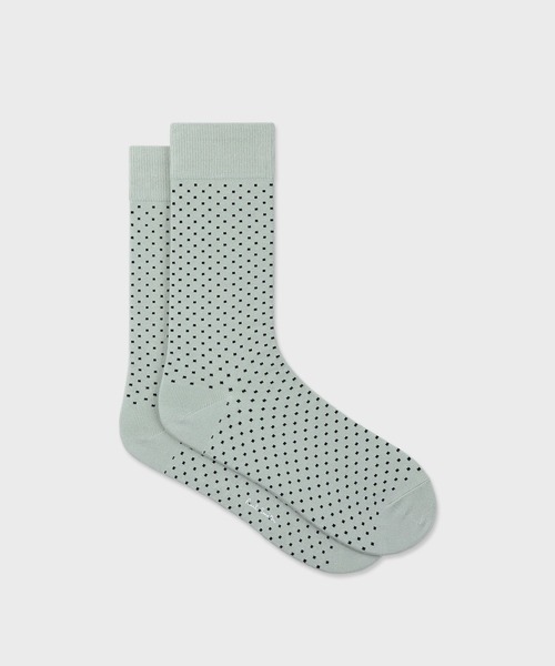 Paul Smith(ポールスミス)の「“Polka” ソックス【250623 CS】(ソックス/靴下・メンズ・ライトグリーン/ブルー/ライトベージュ・25-27)」の2枚目の写真