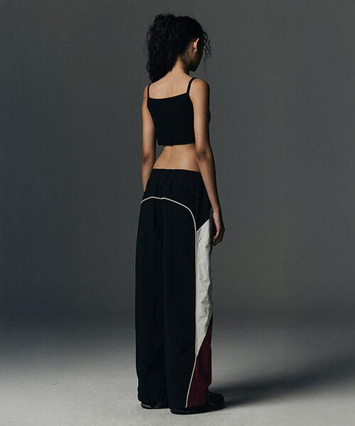 NOT4NERD(ノットフォーナード)の「NOT4NERD/ノットフォーナード/Colour Block Nylon Pants(その他パンツ・メンズ・ブラック/チャコールグレー・L/XL)」の9枚目の写真