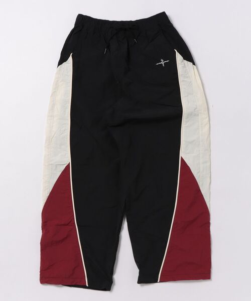 NOT4NERD(ノットフォーナード)の「NOT4NERD/ノットフォーナード/Colour Block Nylon Pants(その他パンツ・メンズ・ブラック/チャコールグレー・L/XL)」の3枚目の写真