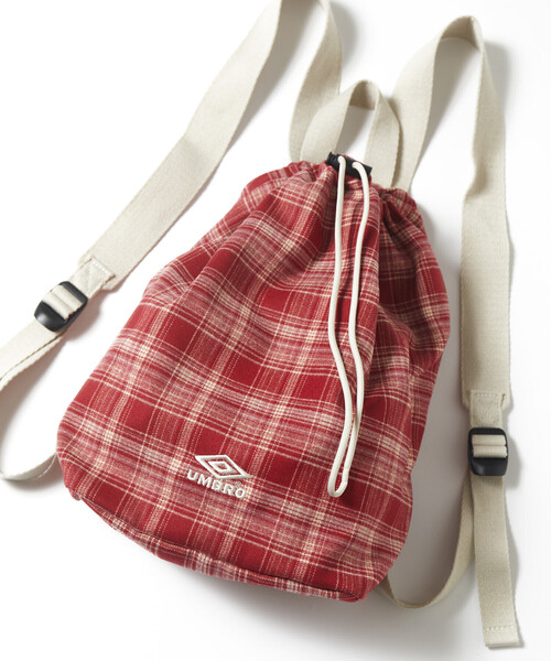 UMBRO/アンブロ SP Packable Flannel Mini Bag/別注 パッカブル