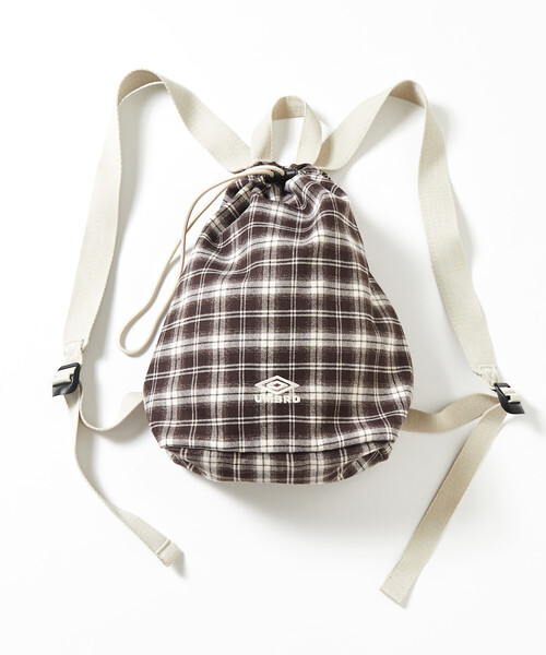 UMBRO/アンブロ SP Packable Flannel Mini Bag/別注 パッカブル