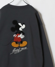 Disney（ディズニー）の「2025AW Disney/ディズニー ミッキー トイストーリー ベイマックス 101匹わんちゃん  オーバーサイズ 裏起毛 サガラ刺繍 プリントスウェットトレーナー レディース メンズ（スウェット）」