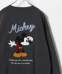 MICKEY MOUSE（ミッキーマウス）の「2025AW Disney/ディズニー ミッキー トイストーリー ベイマックス 101匹わんちゃん  オーバーサイズ 裏起毛 サガラ刺繍 プリントスウェットトレーナー レディース メンズ（スウェット）」