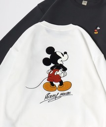 Disney（ディズニー）の「2025AW Disney/ディズニー ミッキー トイストーリー ベイマックス 101匹わんちゃん  オーバーサイズ 裏起毛 サガラ刺繍 プリントスウェットトレーナー レディース メンズ（スウェット）」