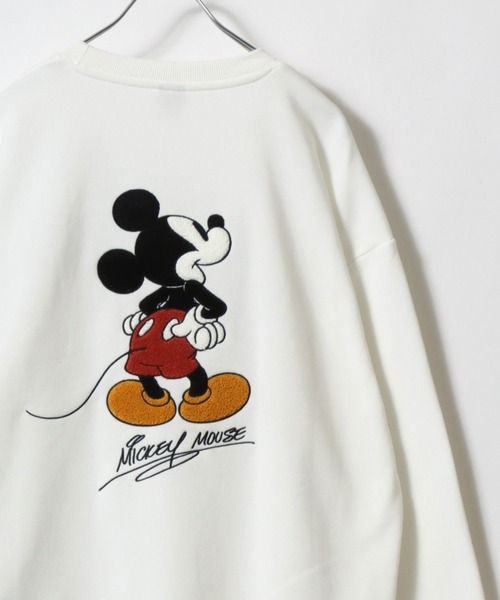 Disney（ディズニー）の「2025AW Disney/ディズニー ミッキー トイストーリー ベイマックス 101匹わんちゃん  オーバーサイズ 裏起毛 サガラ刺繍 プリントスウェットトレーナー レディース メンズ（スウェット・レディース・ブルー系その他/ホワイト系その他/ブラウン/ブラック系その他6/ブラック系その他4/ホワイト/アッシュグレー/サックスブルー/グレー系/グレー系その他6/ブラック系その他5/ホワイト系その他2/ブラック系その他/グレー系その他7/ブラック系/グレー系その他4/グレー系その他3/ブラック系その他7/スミクロ/ブラック系その他3/グレー系その他/ブラック系その他2/グレー系その他2・LL/L/M）」の4枚目の写真