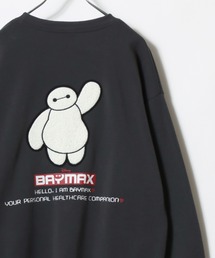 MICKEY MOUSE（ミッキーマウス）の「2025AW Disney/ディズニー ミッキー トイストーリー ベイマックス 101匹わんちゃん  オーバーサイズ 裏起毛 サガラ刺繍 プリントスウェットトレーナー レディース メンズ（スウェット）」