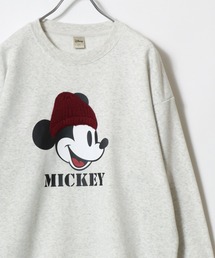 Disney（ディズニー）の「2025AW Disney/ディズニー ミッキー トイストーリー ベイマックス 101匹わんちゃん  オーバーサイズ 裏起毛 サガラ刺繍 プリントスウェットトレーナー レディース メンズ（スウェット）」