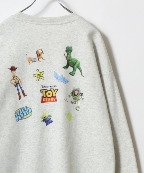 Disney（ディズニー）の「2025AW Disney/ディズニー ミッキー トイストーリー ベイマックス 101匹わんちゃん  オーバーサイズ 裏起毛 サガラ刺繍 プリントスウェットトレーナー レディース メンズ（スウェット・レディース・ブルー系その他/ホワイト系その他/ブラウン/ブラック系その他6/ブラック系その他4/ホワイト/アッシュグレー/サックスブルー/グレー系/グレー系その他6/ブラック系その他5/ホワイト系その他2/ブラック系その他/グレー系その他7/ブラック系/グレー系その他4/グレー系その他3/ブラック系その他7/スミクロ/ブラック系その他3/グレー系その他/ブラック系その他2/グレー系その他2・LL/L/M）」の16枚目の写真