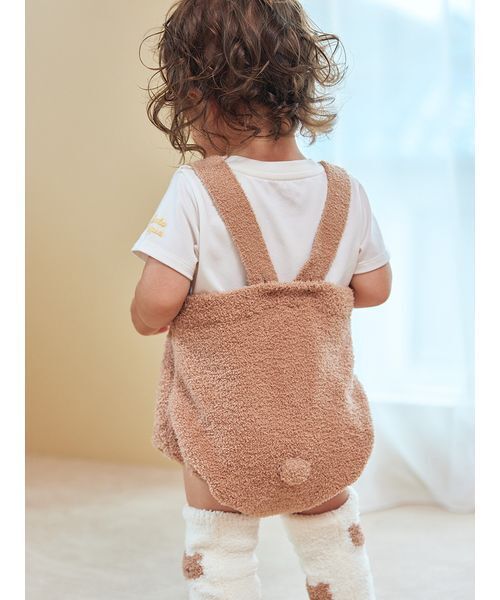 セール】【BABY】ベビモコはちみつベアロンパース（ロンパース