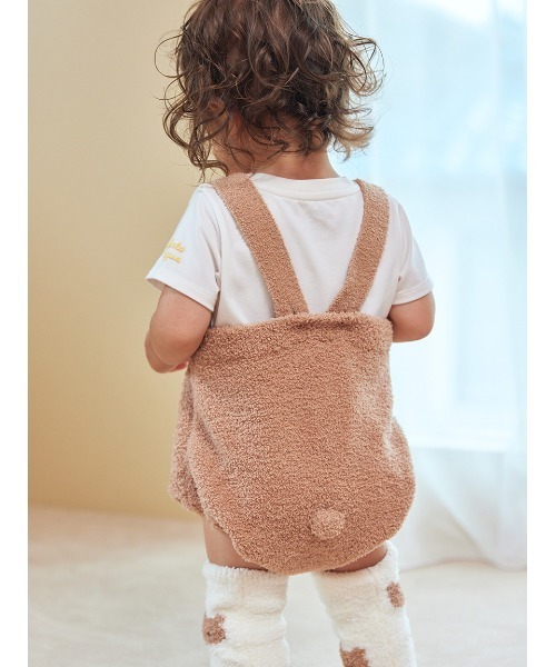 BABY】ベビモコはちみつベアロンパース（ロンパース）｜gelato pique