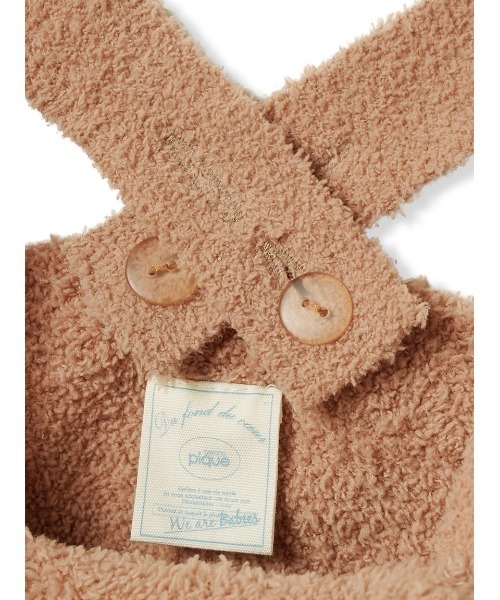 BABY】ベビモコはちみつベアロンパース（ロンパース）｜gelato pique