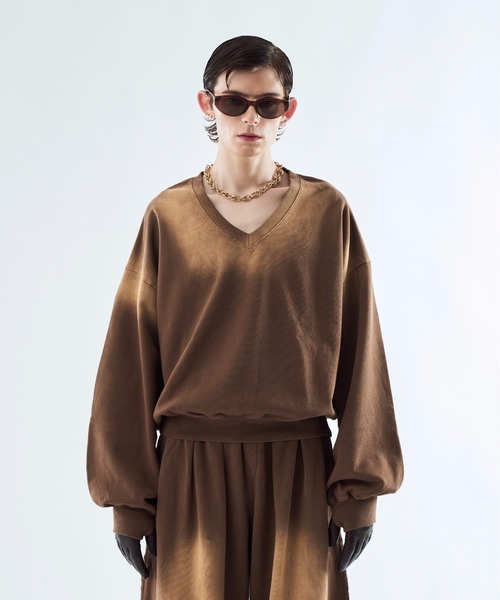 P*n　ブリーチセットアップ L．グレー 軽量プチプラセットアップ ジャケット 無地 グレー