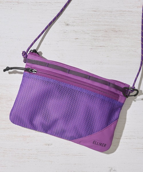 ELLIKER（エリカー）の「【ELLIKER / エリカー】Caley Sacoche Bag 1L / サコッシュバッグ（ショルダーバッグ・レディース・パープル/ネイビー/ブラック/カーキ/ブルー/ベージュ/レモンイエロー/サンドベージュ・FREE）」の7枚目の写真