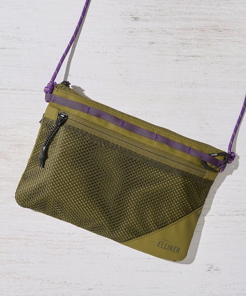 ELLIKER（エリカー）の「【ELLIKER / エリカー】Caley Sacoche Bag 1L / サコッシュバッグ（ショルダーバッグ・レディース・パープル/ネイビー/ブラック/カーキ/ブルー/ベージュ/レモンイエロー/サンドベージュ・FREE）」の5枚目の写真