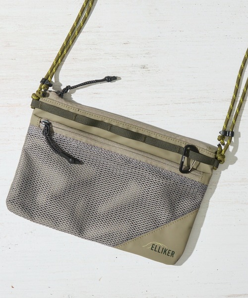 ELLIKER（エリカー）の「【ELLIKER / エリカー】Caley Sacoche Bag 1L / サコッシュバッグ（ショルダーバッグ・レディース・パープル/ネイビー/ブラック/カーキ/ブルー/ベージュ/レモンイエロー/サンドベージュ・FREE）」の4枚目の写真