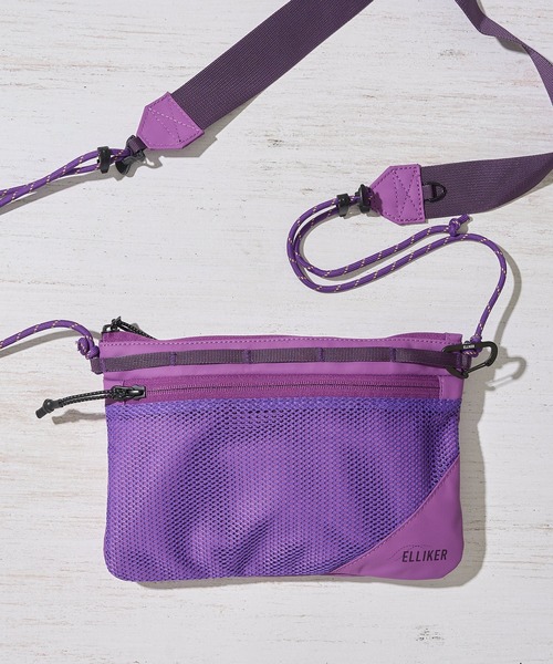 ELLIKER（エリカー）の「【ELLIKER / エリカー】Caley Sacoche Bag 1L / サコッシュバッグ（ショルダーバッグ・レディース・パープル/ネイビー/ブラック/カーキ/ブルー/ベージュ/レモンイエロー/サンドベージュ・FREE）」の19枚目の写真