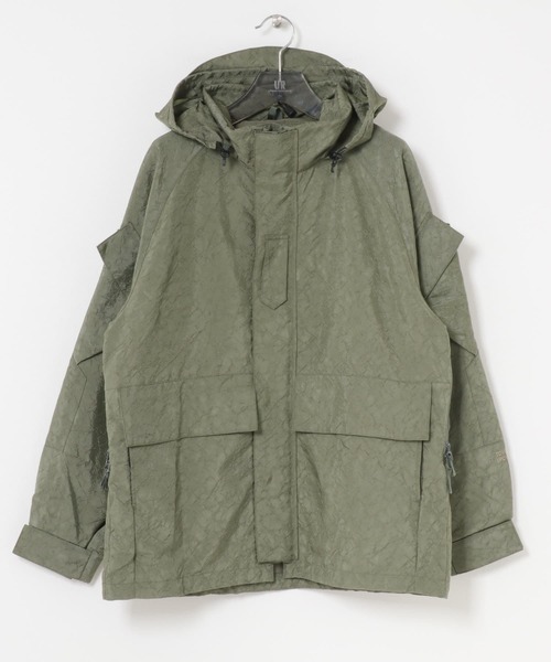 URBAN RESEARCH(アーバンリサーチ)の「『別注』TOYOTA UPCYCLE×UR AIRBAG EX WEATHER JACKET(その他アウター・メンズ・ライトカーキ/ブラック・MEDIUM/LARGE)」の8枚目の写真