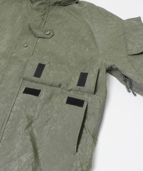 URBAN RESEARCH(アーバンリサーチ)の「『別注』TOYOTA UPCYCLE×UR AIRBAG EX WEATHER JACKET(その他アウター・メンズ・ライトカーキ/ブラック・MEDIUM/LARGE)」の13枚目の写真