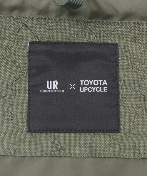 URBAN RESEARCH(アーバンリサーチ)の「『別注』TOYOTA UPCYCLE×UR AIRBAG EX WEATHER JACKET(その他アウター・メンズ・ライトカーキ/ブラック・MEDIUM/LARGE)」の17枚目の写真