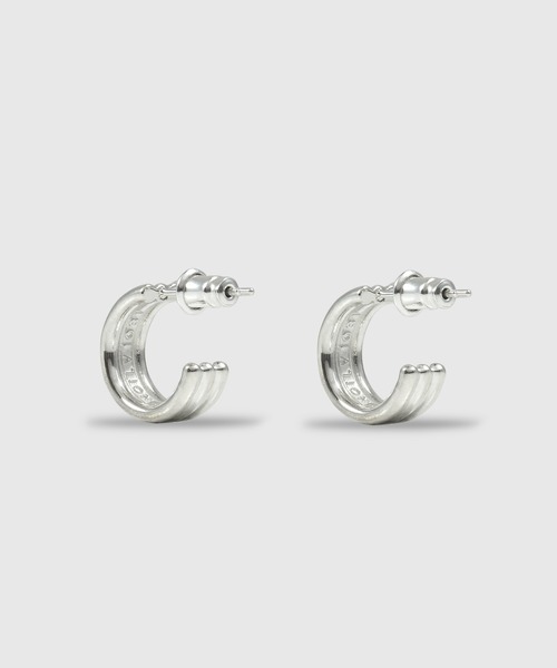 ISOLATION(アイソレーション)の「【ISOLATION / アイソレーション】Silver925 Triple Hoop Pierce / トリプルフープピアス シルバー925(ピアス(両耳用)・レディース・シルバー・FREE)」の3枚目の写真