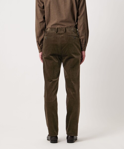 UNITED ARROWS（ユナイテッドアローズ）の「VISCONTI コーデュロイ 1プリーツ パンツ R-MODEL（スラックス・メンズ・オリーブ・50/46/48/54/44/52）」の17枚目の写真