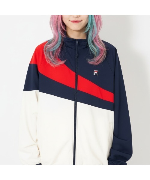 FILA（フィラ）の「WIND TRACK TOP（その他アウター・メンズ・ブラック/ネイビー/グリーン・XL/L/M）」の3枚目の写真