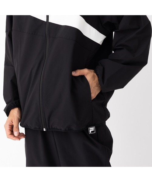 FILA（フィラ）の「WIND TRACK TOP（その他アウター・メンズ・ブラック/ネイビー/グリーン・XL/L/M）」の4枚目の写真