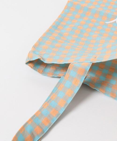 SMELLY（スメリー）の「プリントトートバッグS（トートバッグ・レディース・ブラック/イエロー系その他/ブルー系その他/ベージュ系その他/ホワイト系その他・SMALL）」の6枚目の写真