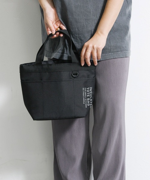 LAKOLE(ラコレ)の「保冷トートミニ / 580651(トートバッグ・レディース・ブラック/その他1・FREE)」の2枚目の写真