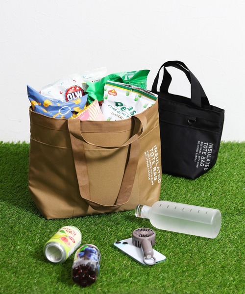 LAKOLE(ラコレ)の「保冷トートミニ / 580651(トートバッグ・レディース・ブラック/その他1・FREE)」の3枚目の写真