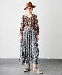 Omekashi | 【Omekashi】R/プリントワンピース(ワンピース)