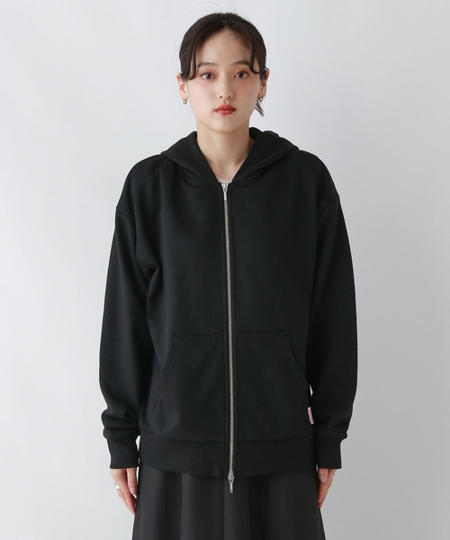 RED KAP(レッドキャップ)の「【RED KAP】別注/スウェットジップパーカー(パーカー・レディース・ブラック/ライトグレー/レッド・FREE)」の11枚目の写真