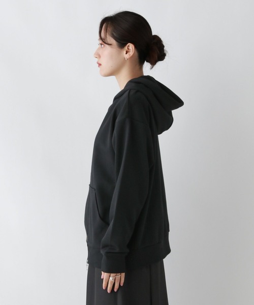 RED KAP(レッドキャップ)の「【RED KAP】別注/スウェットジップパーカー(パーカー・レディース・ブラック/ライトグレー/レッド・FREE)」の12枚目の写真